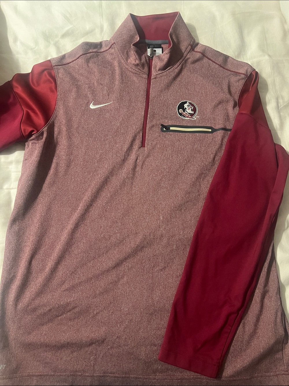 Florida state Seminoles 1/4 zip Nike